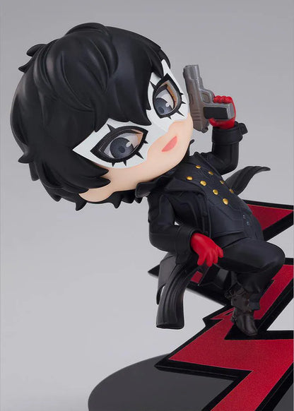 PERSONA 30th ANNIVERSARY Nendoroid More Collaboration Vignette Figure featuring multiple chibi-style Persona characters on a colorful anniversary display base.