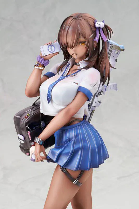 Goddess of Victory Nikke Naga 1/7 scale figure wearing school outfit with detailed accessories