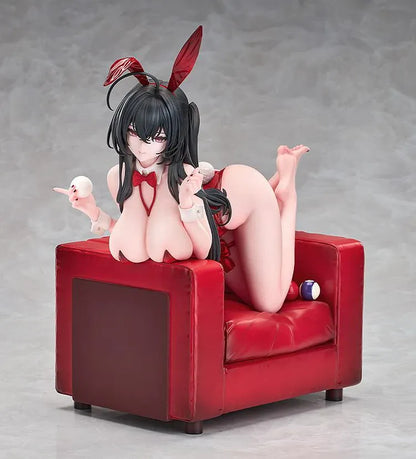 Azur Lane Taihou Fun on the Baize Illustration Ver. 1/7 scale figure in bunny outfit posing on red chair