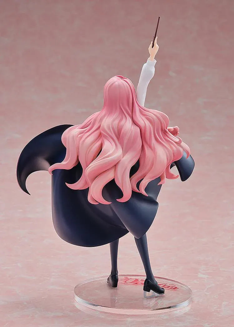 The Familiar of Zero KD Colle Louise 20th Anniversary Figure featuring Louise with pink hair, school uniform, flowing cape, and raised wand