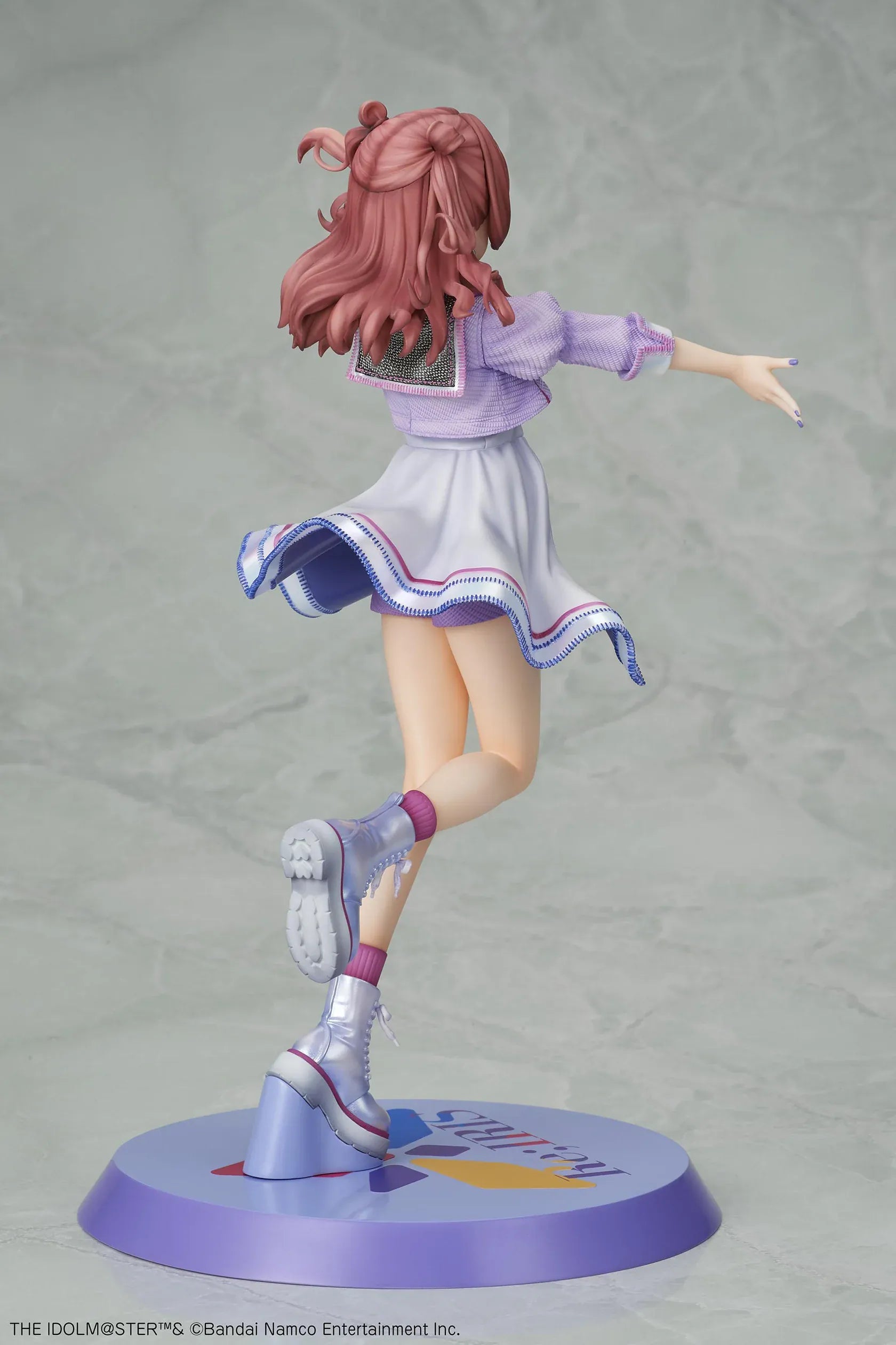 Saki Hanami Re IRIS Version 1/7 scale figure The Idolmaster Gakuen anime collectible with pastel outfit and dynamic pose