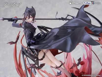 Entelechia Elite 2 Arknights 1/7 scale figure with red energy base and weapon