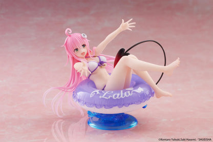 Lala Aqua Float Girls figure To Love Ru Darkness anime swimsuit figure with inflatable float base