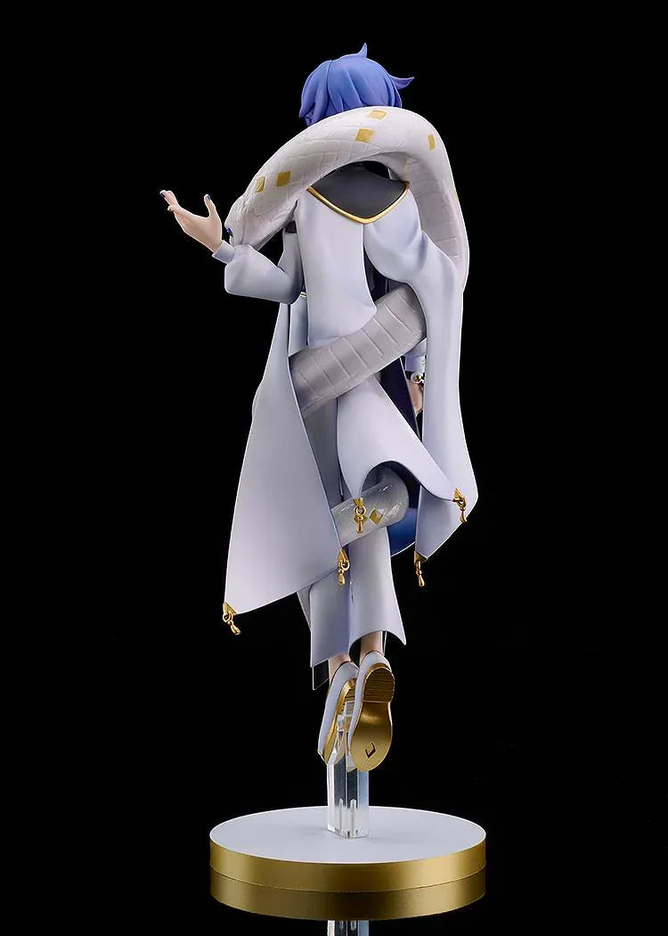 KAITO Chinese Style Ver. 1/7 scale figure wearing an elegant white and blue outfit with gold accents and a large white snake.