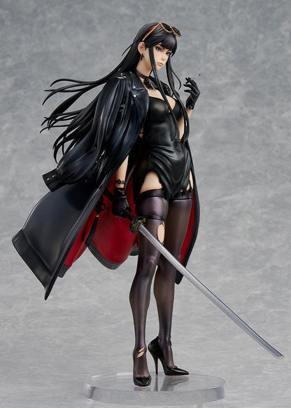 Guweiz Illustration G.A.F.C. Series IRENA figure with long black coat and sword