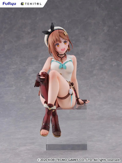 Atelier Ryza 2 Lost Legends and the Secret Fairy Tenitol Reisalin Stout BIG Noodle Stopper Figure seated in signature Ryza outfit with brown boots