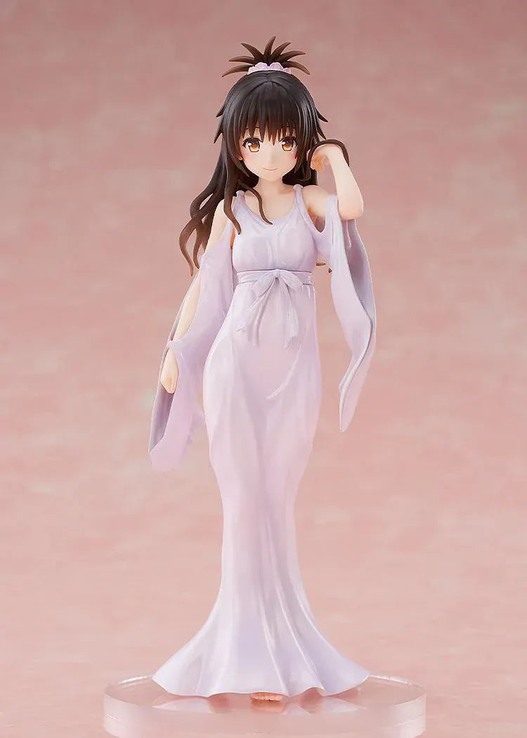 To Love-Ru Darkness 15th Anniversary Goddess Dress Ver. set of six figures in elegant white outfits