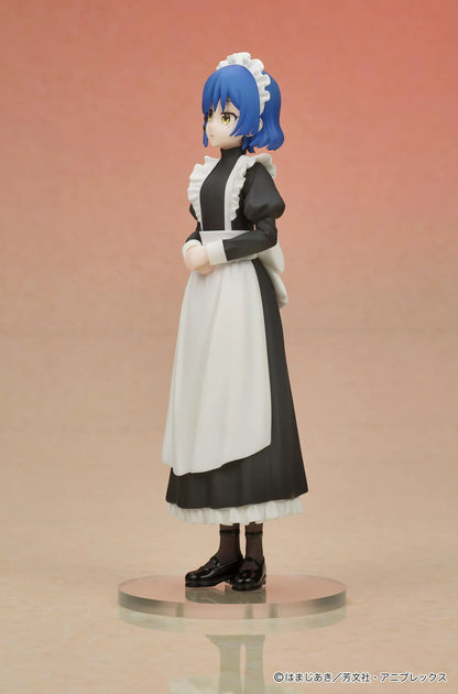 Bocchi the Rock DIGSTA Ryo Yamada figure wearing a black and white maid outfit