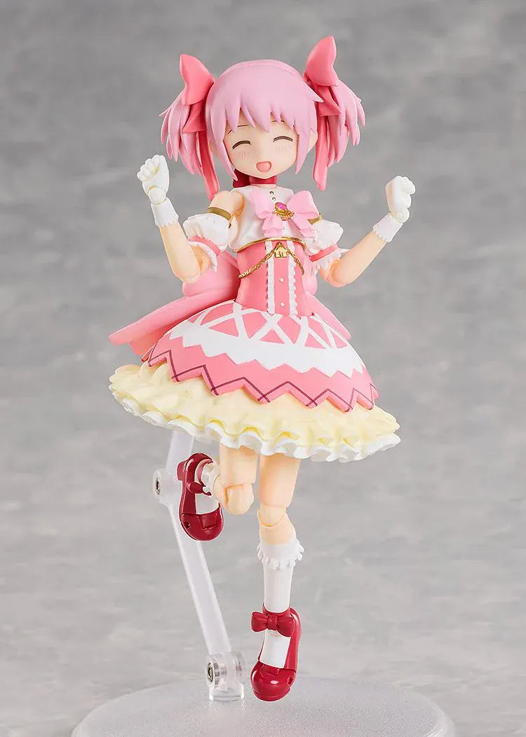 Puella Magi Madoka Magica Walpurgisnacht Rising Madoka Kaname 1/12 scale action figure wearing her new pink magical girl outfit.