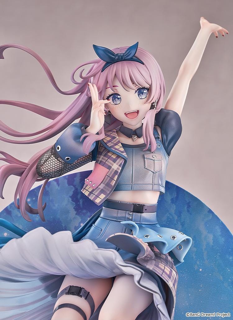 Anon Chihaya Zero Gravity Ver 1/7 scale figure BanG Dream MyGO anime figure floating pose pink hair dynamic display