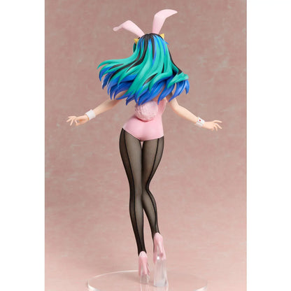 Urusei Yatsura Lum Bunny Ver 1/4 Scale Figure wearing a pink bunny suit with black fishnet tights and pink heels