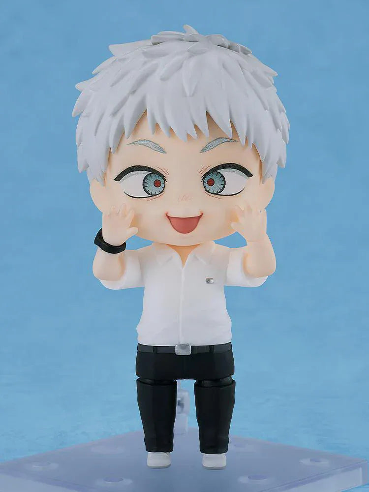 The Summer Hikaru Died Nendoroid No.2833 Hikaru chibi figure with silver hair smiling and giving a peace sign