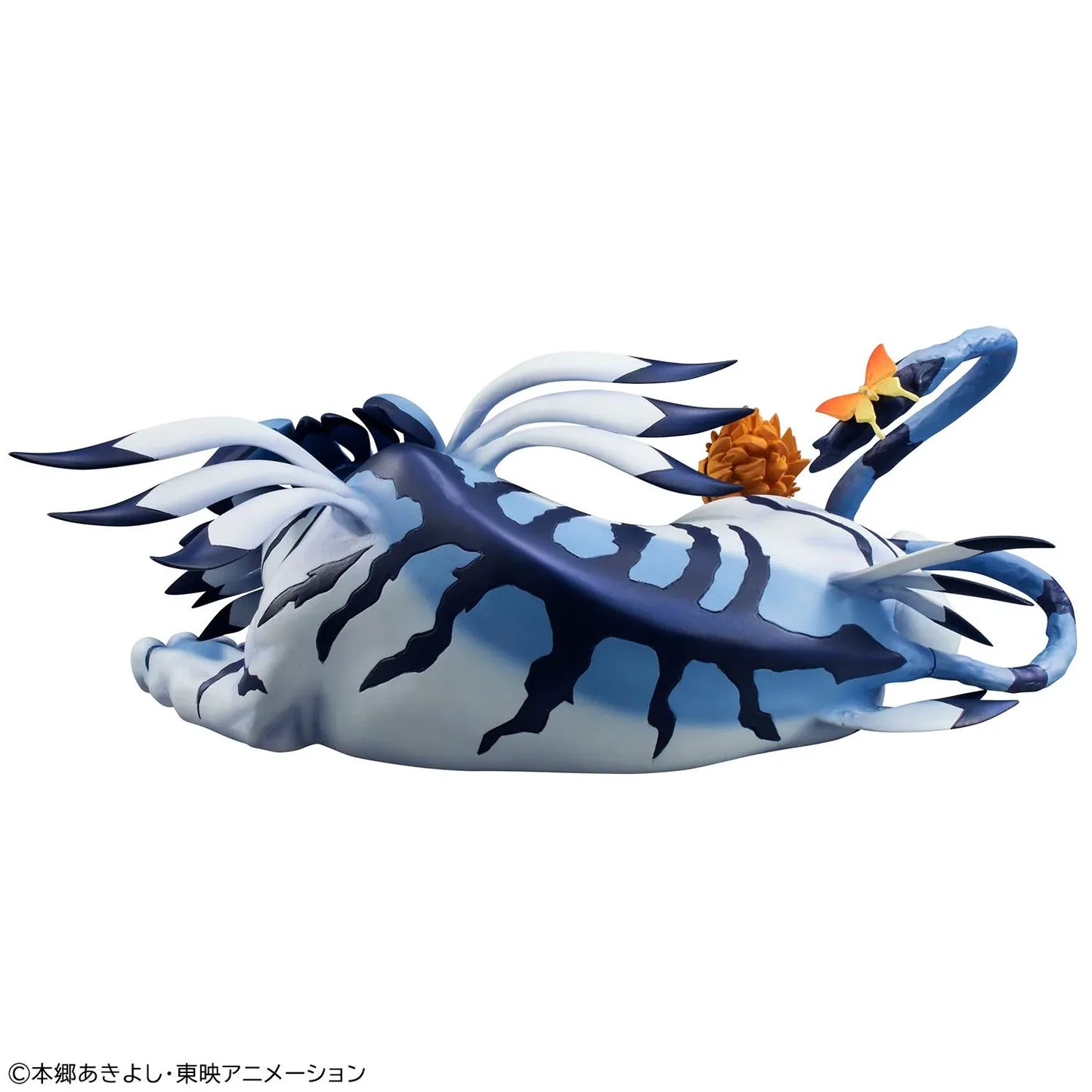 Digimon Adventure G.E.M. Series Garurumon and Ishida Yamato Rerelease figure with Garurumon in a crouched pose and Yamato seated beside him