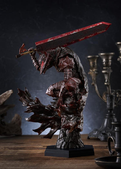 Berserk POP UP PARADE Guts Berserker Armor Bloody Paint Ver. L Size figure wielding the Dragon Slayer sword