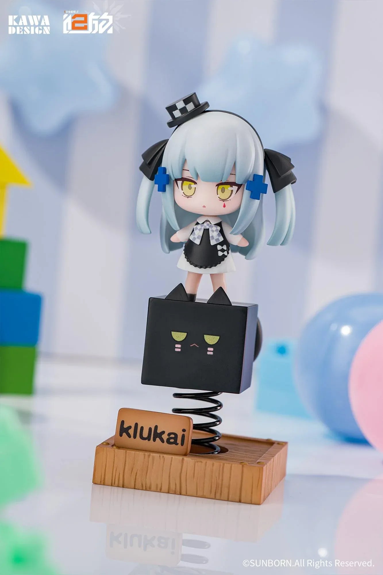 Girls' Frontline 2 Exilium Black Cat Klukai Spring Figure