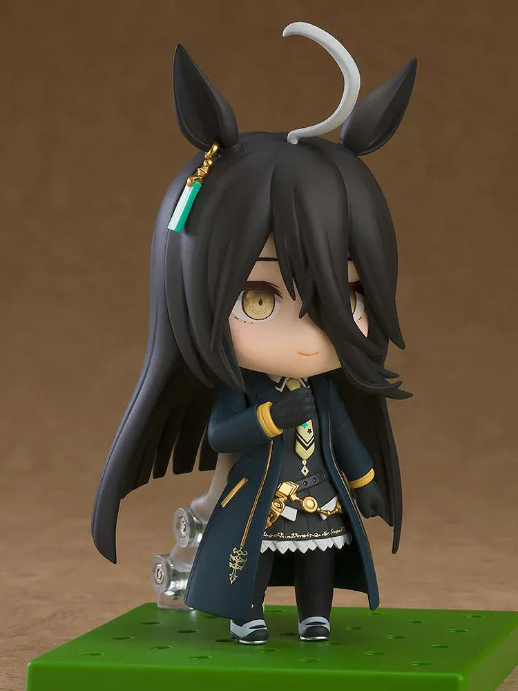 Manhattan Cafe Nendoroid figure from Uma Musume Pretty Derby with chibi design and coffee theme