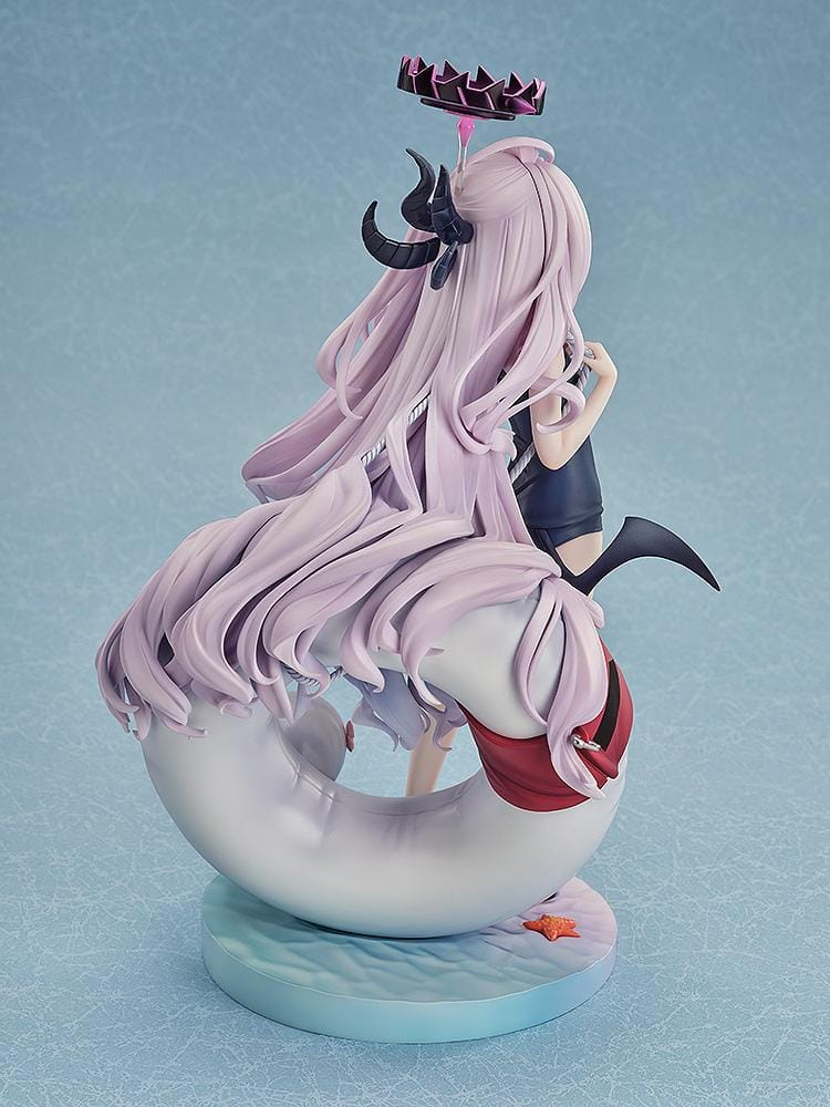 Blue Archive Hina Swimsuit 1/7 Scale Figure featuring Hina with a swim ring, school swimsuit, and water-themed display base