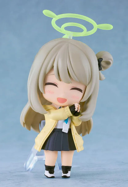 Blue Archive Nendoroid Surprise Boxset featuring multiple mini chibi-style Blue Archive characters with colorful halos, school uniforms, and display-ready poses.