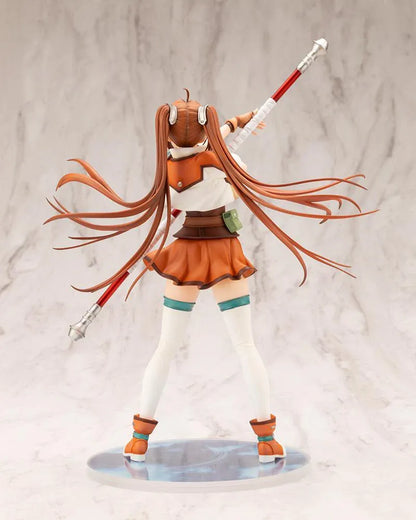 The Legend of Heroes Trails in the Sky Estelle Bright 1/8 Scale Figure holding her staff in a dynamic battle pose