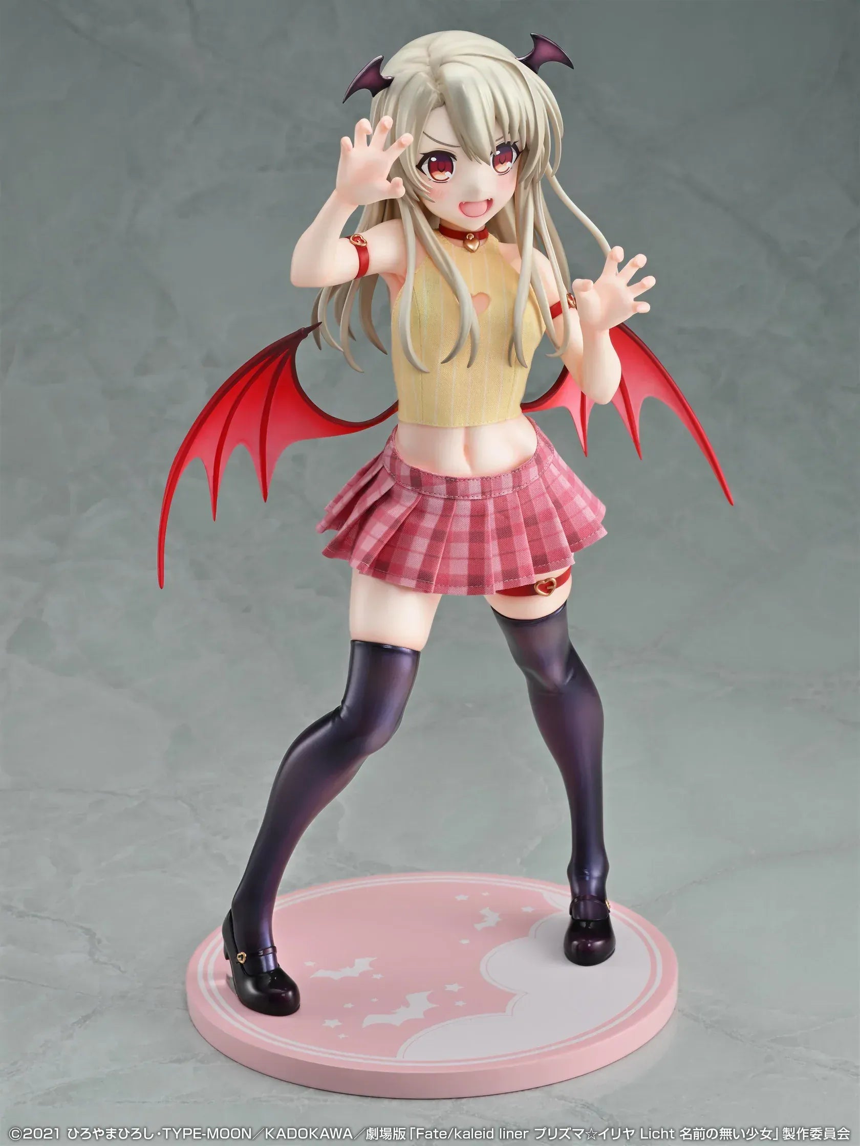 Fate kaleid liner Prisma Illya Licht Nameless Girl Illyasviel von Einzbern Sweet Devil Ver. 1/4 scale figure with devil-themed outfit