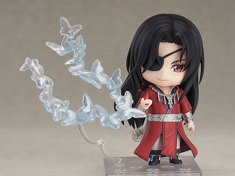 Heaven Official's Blessing Nendoroid Hua Cheng Figure Rerelease with red outfit and eyepatch