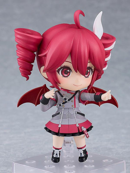 UTAU Nendoroid No.2344 Kasane Teto Synthesizer V AI Ver. reissue figure with twin-drill hairstyle and red outfit