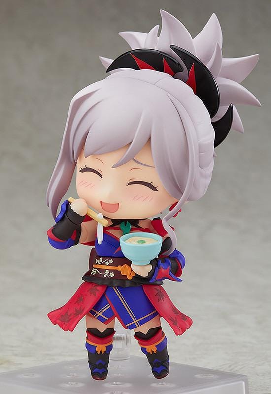 Fate Grand Order Nendoroid Saber Miyamoto Musashi reissue with dual swords and chibi design
