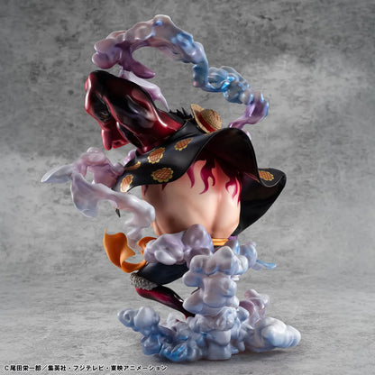 Portrait of Pirates One Piece SA-Maximum Monkey D. Luffy Gear4 Bounce-Man 10th Limited Ver. Figure