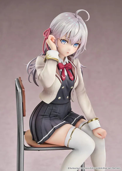 Alisa Mikhailovna Kujou 1/7 scale figure seated on chair from Alya Sometimes Hides Her Feelings in Russian