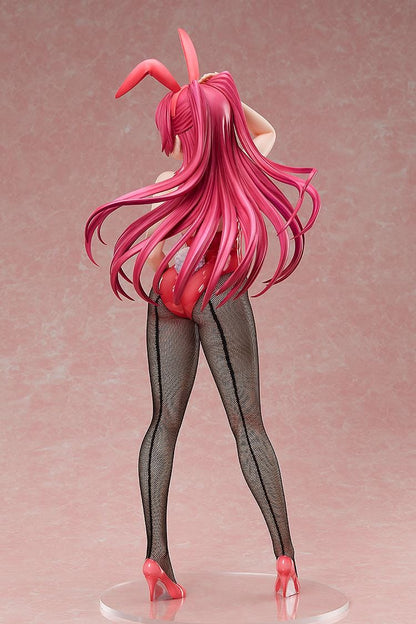 To Heart 2 Tamaki Kousaka Bunny Ver. 1/4 Scale Figure featuring Tamaki with long red hair, glossy red bunny outfit, bunny ears, fishnet-style tights, and red heels.