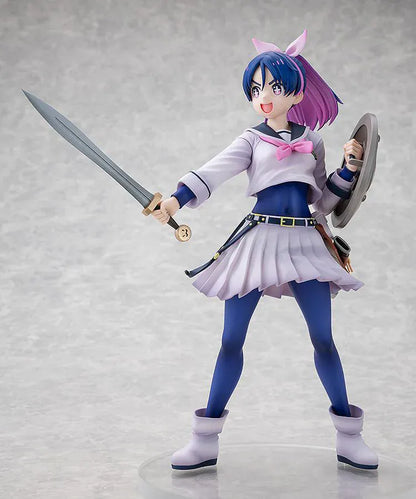 Aki Jougamine 1/7 scale figure Scum of the Brave anime sword shield pose