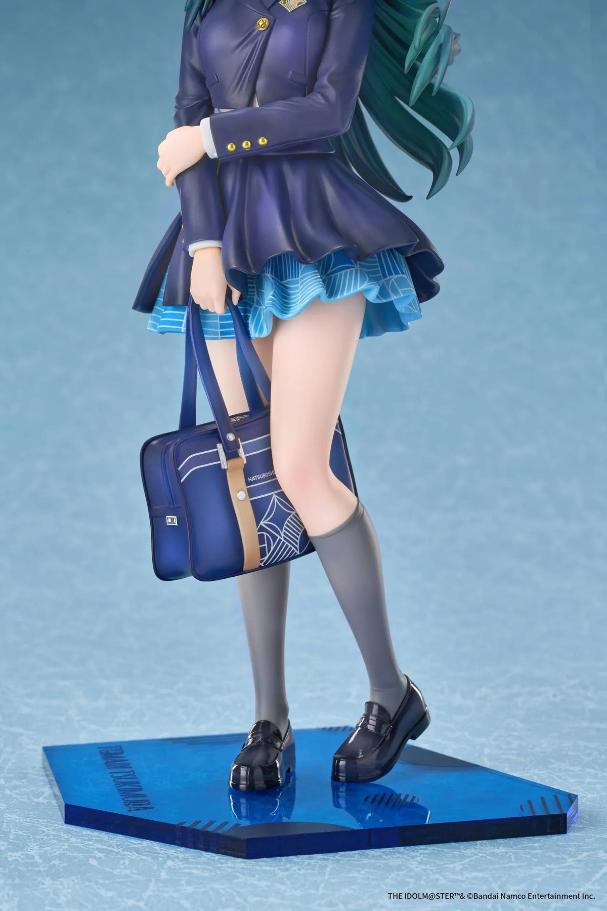 Gakuen Idolmaster Temari Tsukimura Hydrangea After the Rain Before Training 1/7 scale figure holding a school bag
