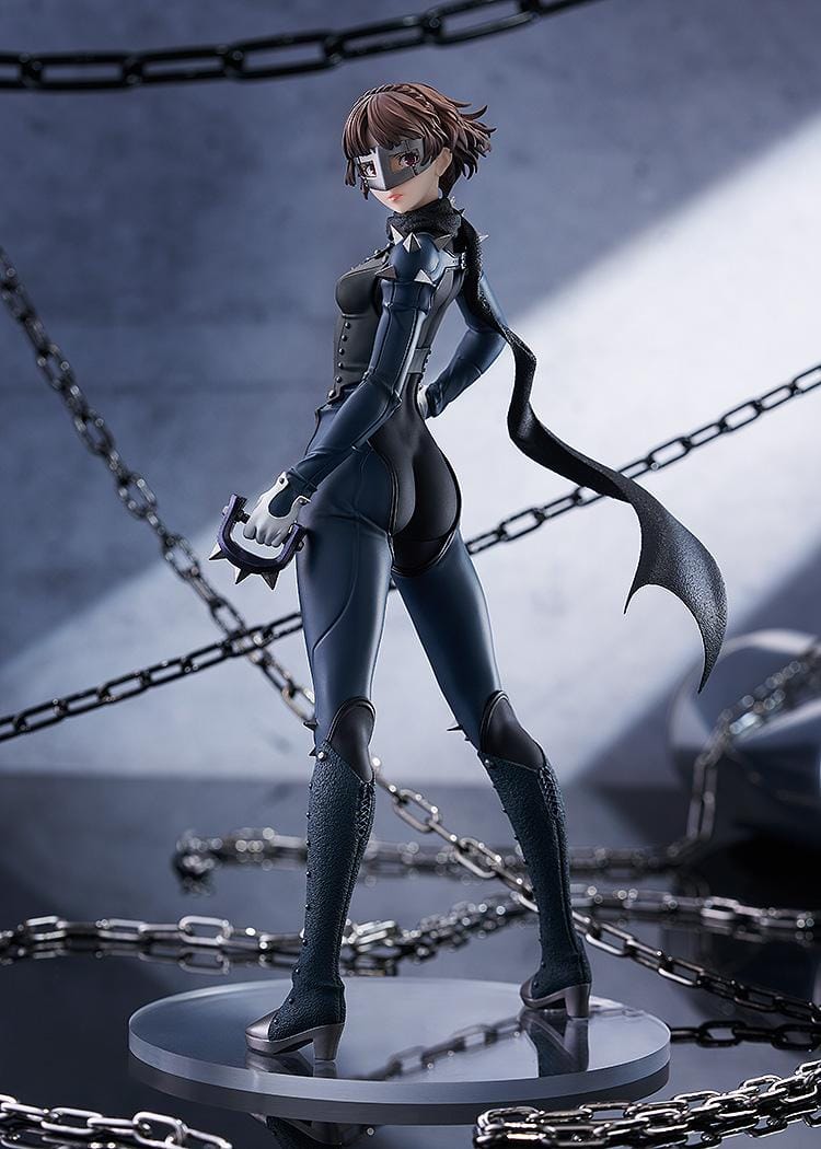 Queen Persona 5 Royal POP UP PARADE L size figure Makoto Niijima black suit anime figure dynamic pose collectible
