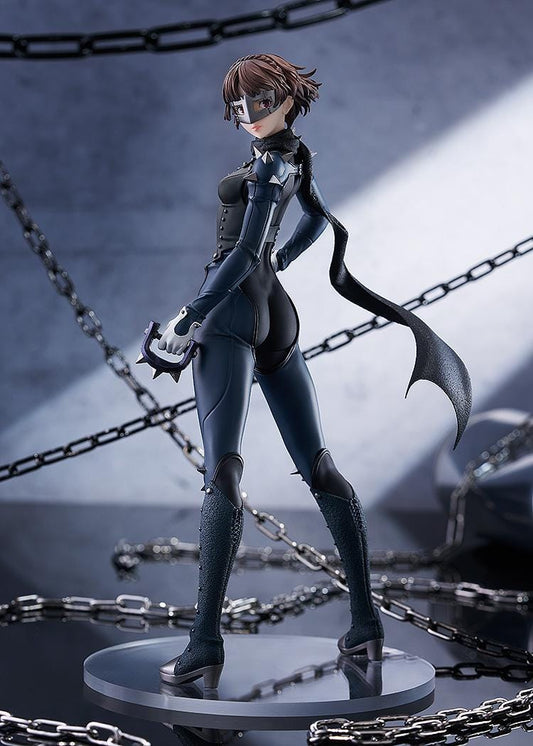 Queen Persona 5 Royal POP UP PARADE L size figure Makoto Niijima black suit anime figure dynamic pose collectible