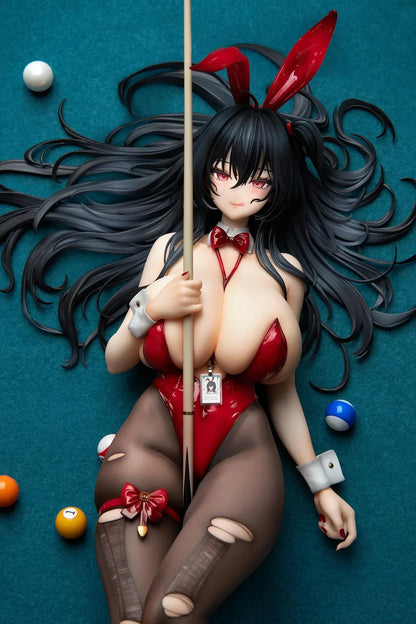 Azur Lane Taihou Fun on the Baize 1/7 scale figure featuring red bunny outfit on billiards table-themed display base