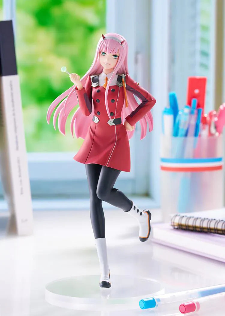 DARLING in the FRANXX POP UP PARADE L Size Zero Two figure wearing her signature red uniform