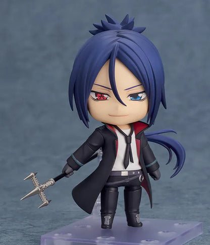 REBORN! Nendoroid Mukuro Rokudo Ten-Years-Later Ver. Figure with blue hair dark coat and trident weapon