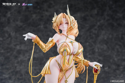 Daiblos Core Lobera Hot Passion Night Ver. 1/6 Scale Figure wearing an ornate gold outfit with jeweled accessories and decorative staff