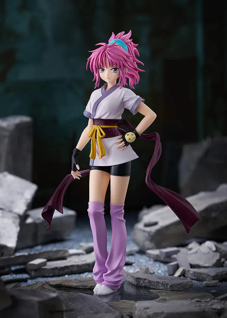 Hunter x Hunter Machi POP UP PARADE figure Good Smile Company pink hair anime figure standing pose Phantom Troupe collectible