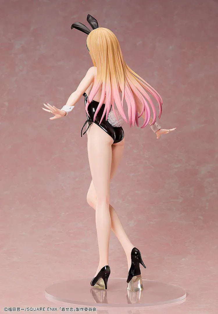 My Dress-Up Darling Marin Kitagawa Bare Leg Bunny Ver 1/4 scale figure in black bunny outfit with red tie, standing pose