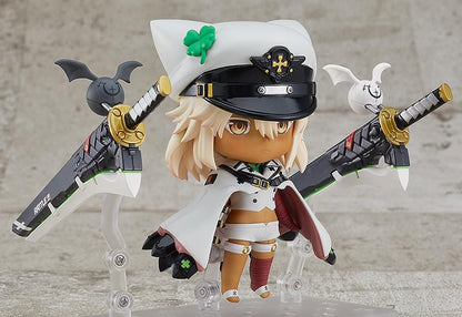 GUILTY GEAR STRIVE Nendoroid Ramlethal Valentine Figure rerelease with white outfit hat and two massive floating swords