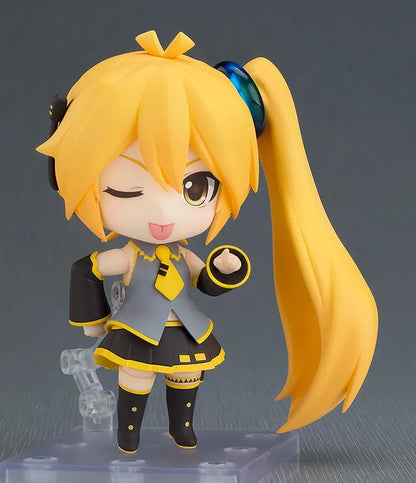 Akita Neru Nendoroid figure featuring her iconic blonde side ponytail, classic outfit, and cellphone accessory with interchangeable parts