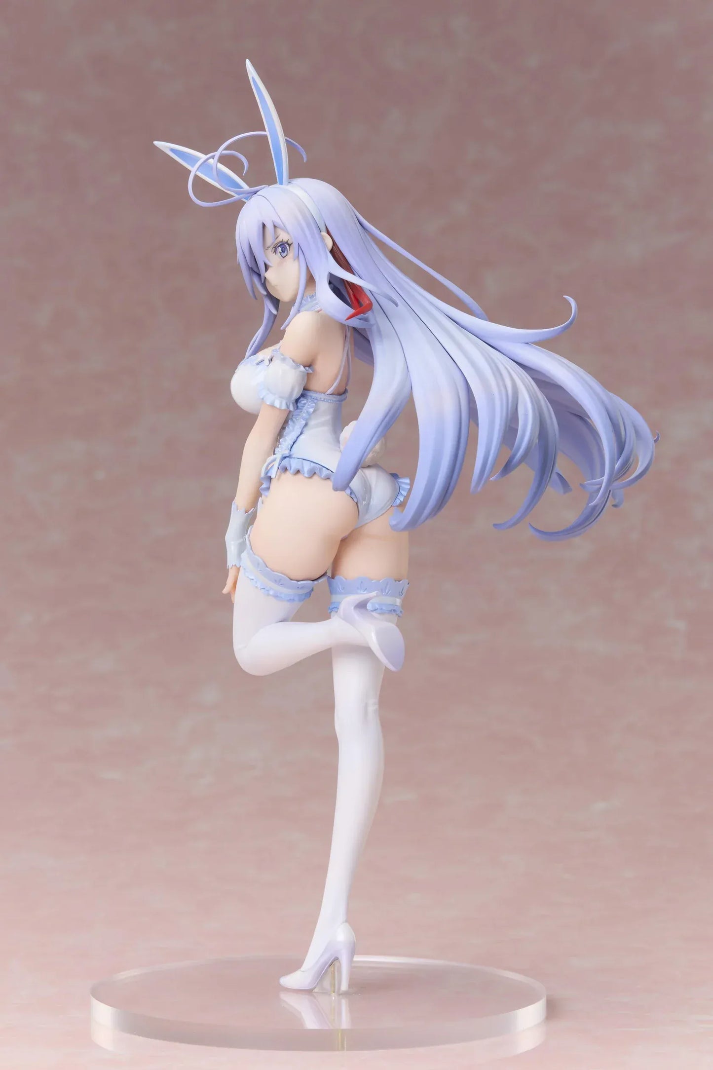 86 Eighty-Six Lena Bunny Ver 1/7 scale figure with long silver hair and pastel blue bunny outfit