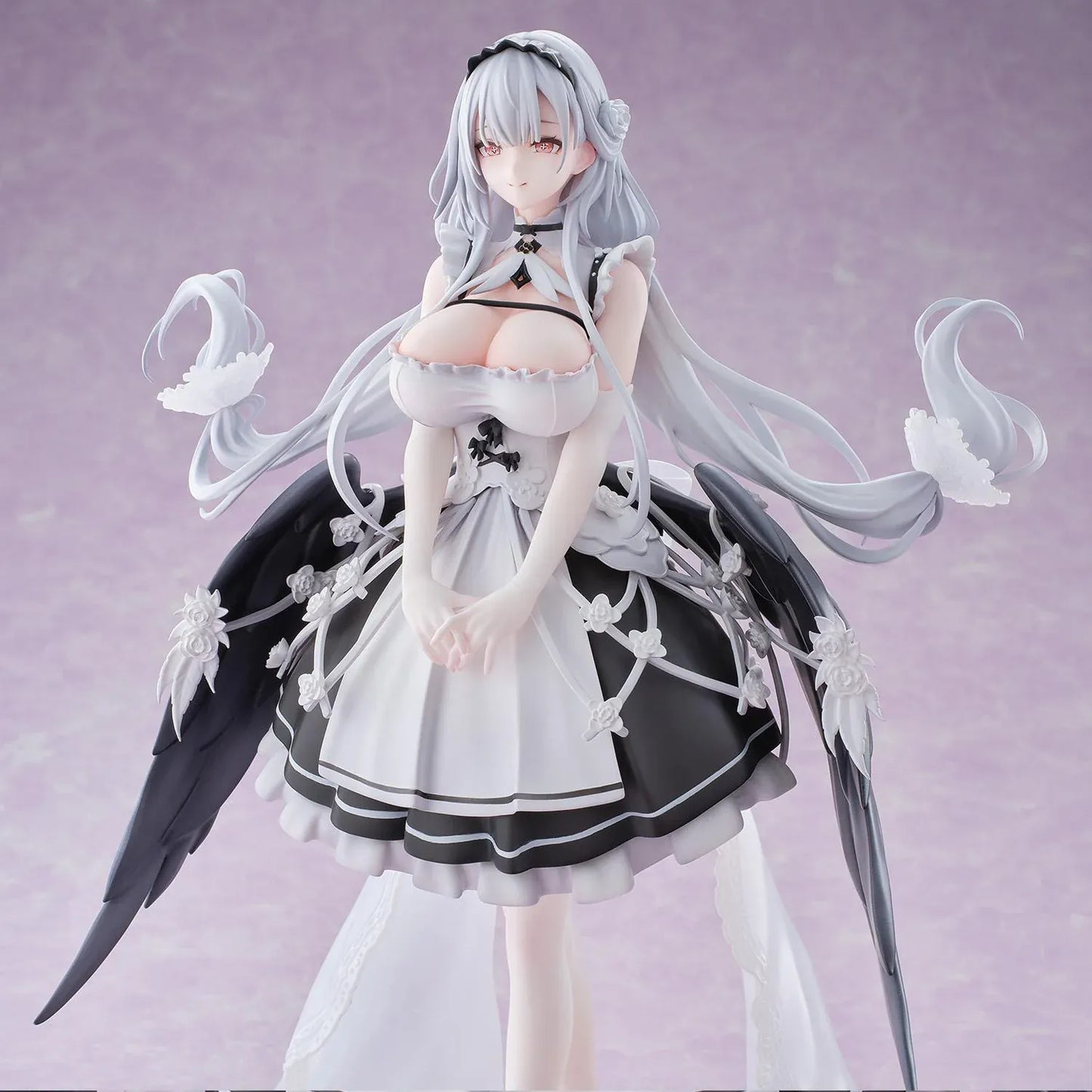 Shira Light Equipment 1/6 Scale Figure Azur Lane anime shipgirl with elegant outfit and wing-like details