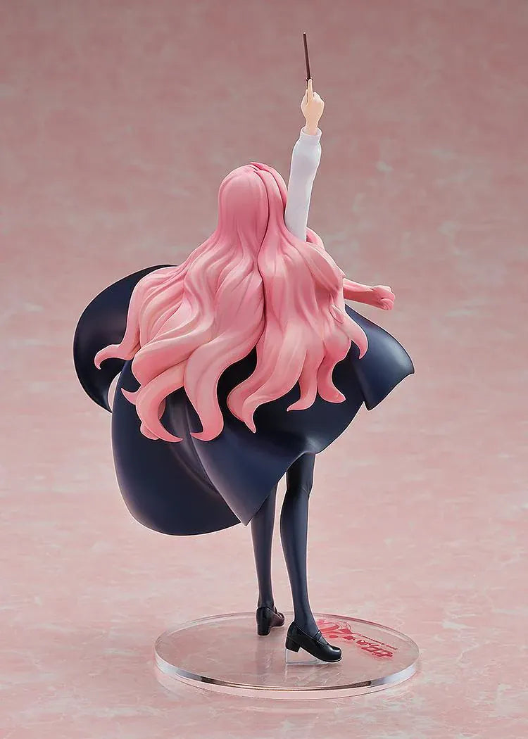 The Familiar of Zero KD Colle Louise 20th Anniversary Figure featuring Louise with pink hair, school uniform, flowing cape, and raised wand