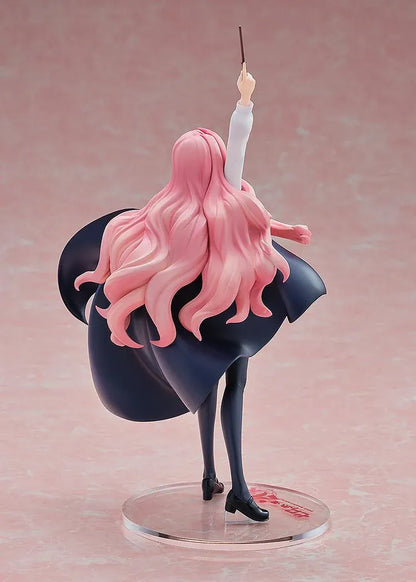 The Familiar of Zero KD Colle Louise 20th Anniversary Figure featuring Louise with pink hair, school uniform, flowing cape, and raised wand