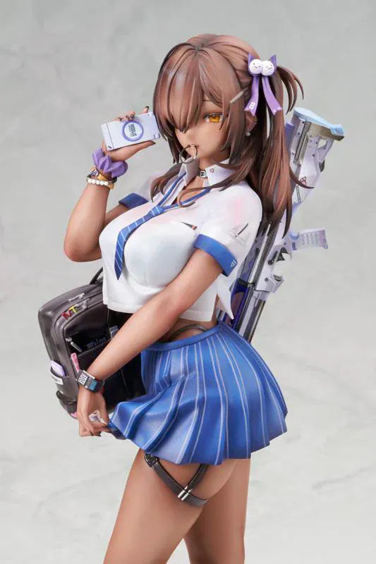 Goddess of Victory Nikke Naga 1/7 scale figure wearing school outfit with detailed accessories