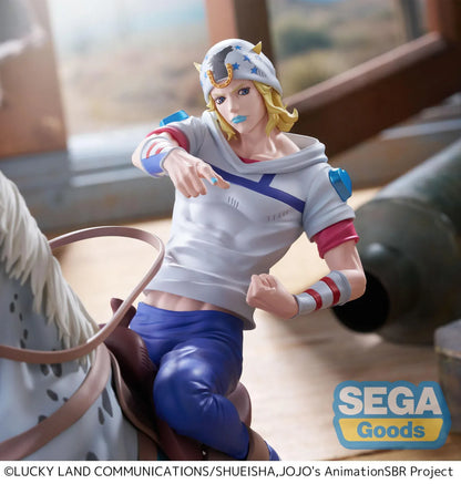 Johnny Joestar Xross Link MAX figure riding horse from JoJo's Bizarre Adventure Steel Ball Run by SEGA