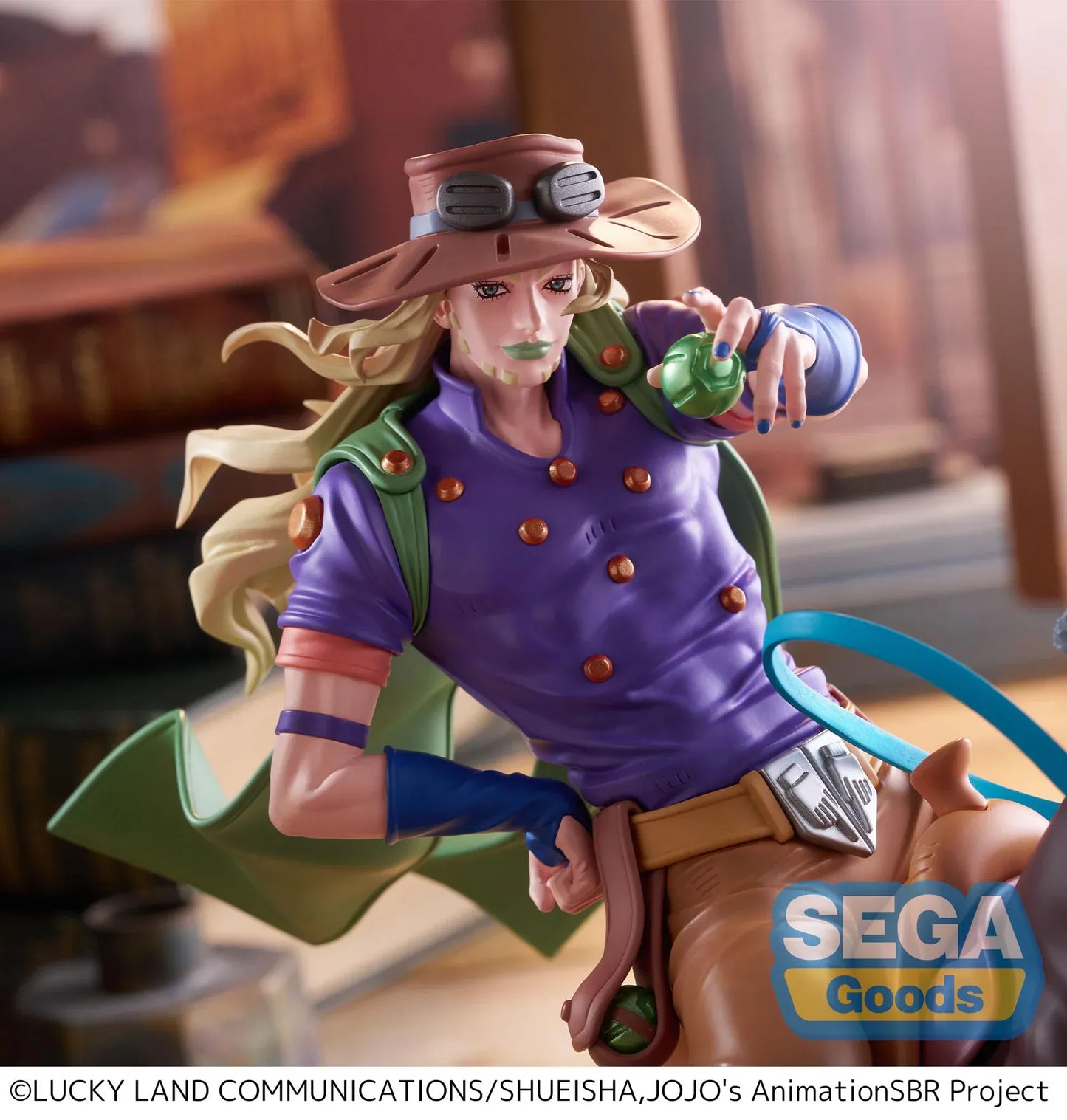 Gyro Zeppeli Xross Link MAX figure riding horse from JoJo's Bizarre Adventure Steel Ball Run by SEGA