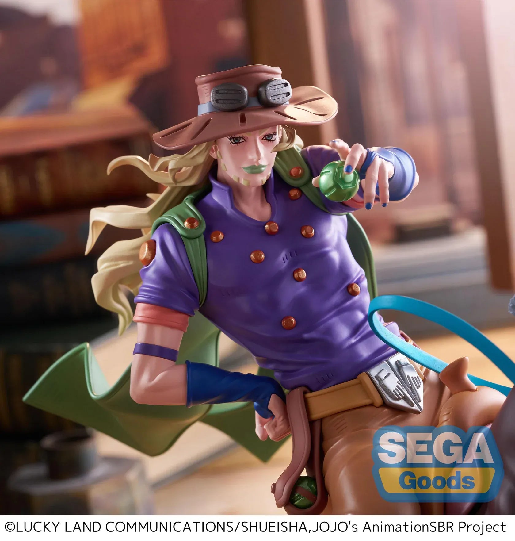 Gyro Zeppeli Xross Link MAX figure riding horse from JoJo's Bizarre Adventure Steel Ball Run by SEGA